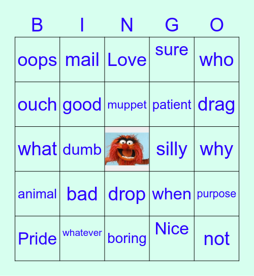 BMS Value - Passion BINGO Card