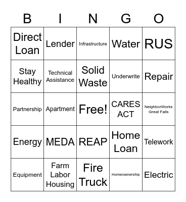 MT Bingo #7 Bingo Card