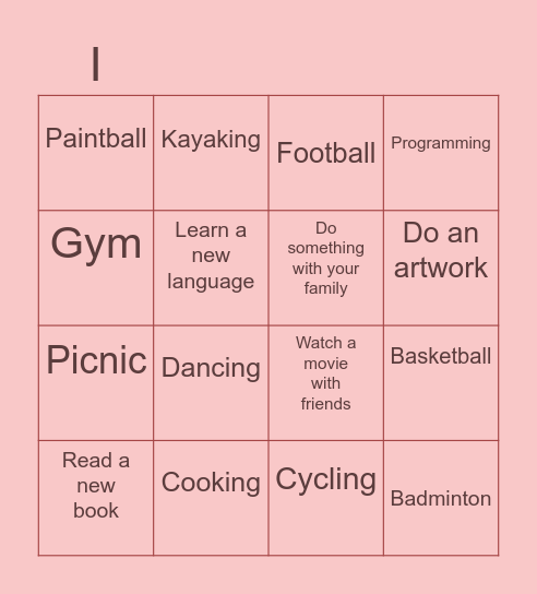 Living a gaming addiction free life! What have you done during your holidays? Tag us @curb_it! Bingo Card