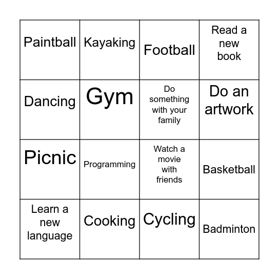 Living a gaming addiction free life! What have you done during your holidays? Tag us @curb_it! Bingo Card