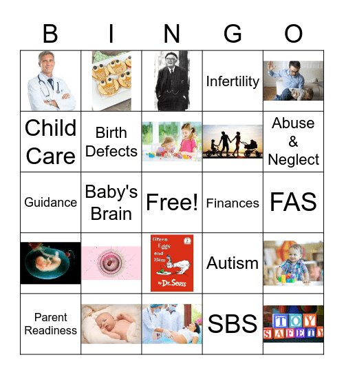 HGD Course Introduction Bingo Card