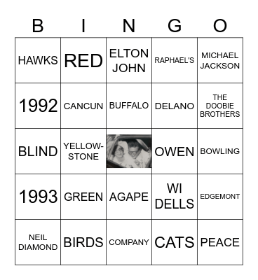 UTECKES BINGO! Bingo Card