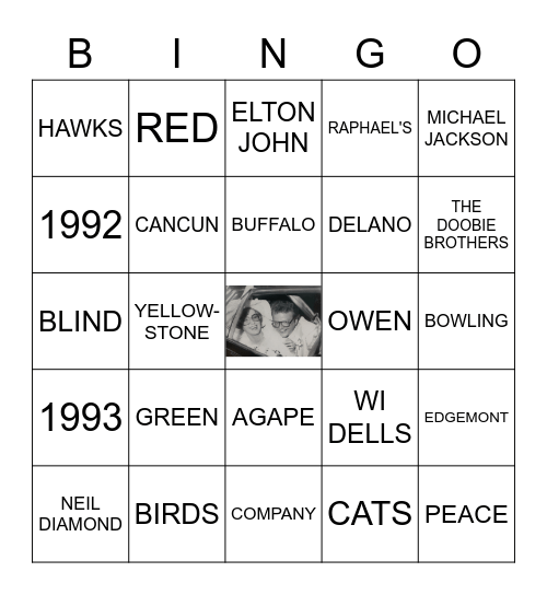 UTECKES BINGO! Bingo Card