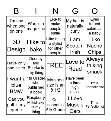 Spoken Word Ministries Leadership Bingo Card