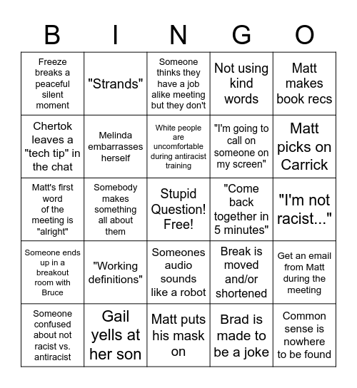 Summer PD Bingo 3.0 Bingo Card