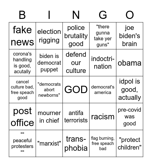 RNC Day 4 Bingo Card