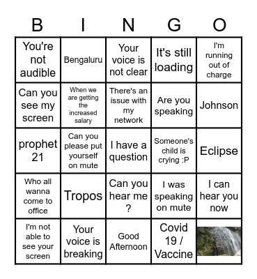 Epicor Bingo Card