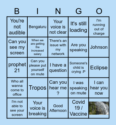 Epicor Bingo Card