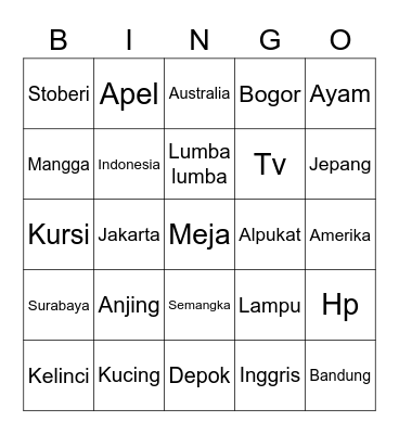 Mayu's Board Bingo Card