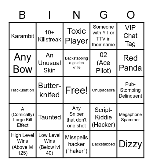 Arsenal Bingo yAYAYAYAYHY Bingo Card