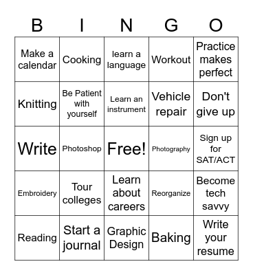 Intellectual Quarantine Bingo Card