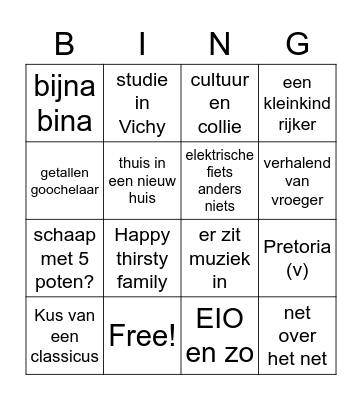 TTO-bingo Card