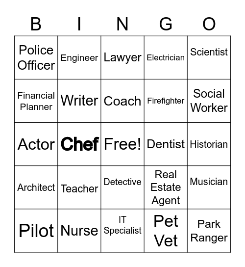 FUTURE  CLUB  BINGO Card