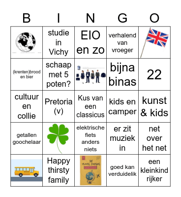 TTO-BINGO Card