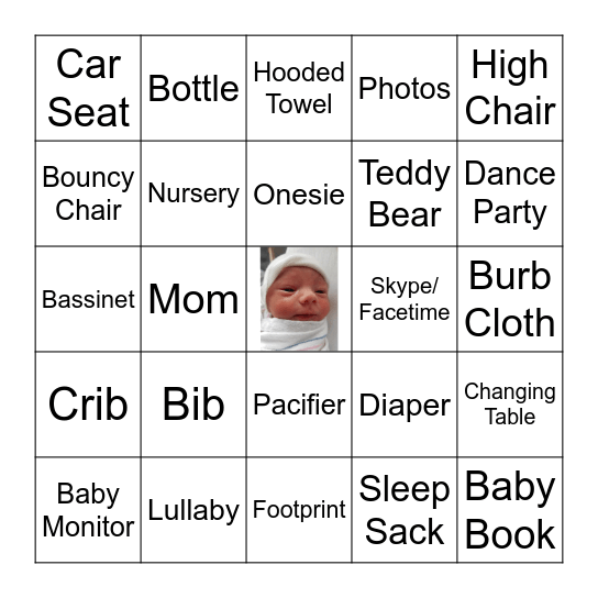 Adi Bingo! Bingo Card