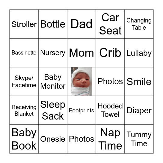 Adi Bingo! Bingo Card
