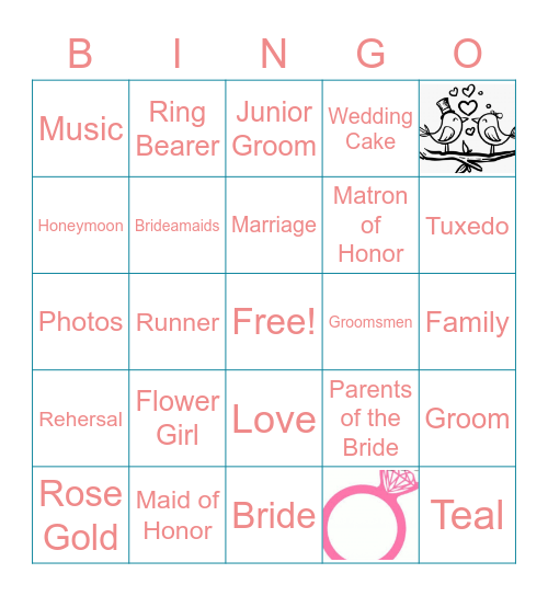 Nelson-Lee Bingo 2 Bingo Card