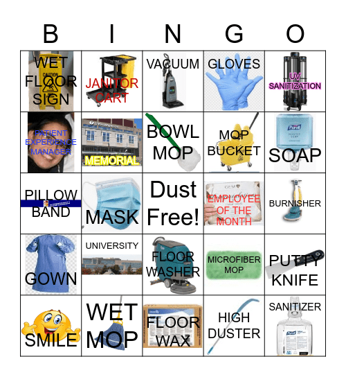 HOUSEKEEPING WEEK Bingo Card