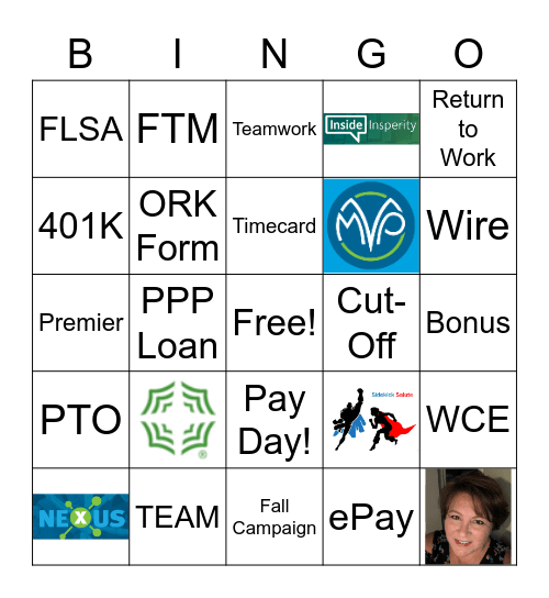 Core Team 2 Bingo Card