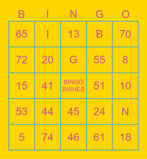 Timeria’s Bingo 🧚🏽🌸🦋 Bingo Card