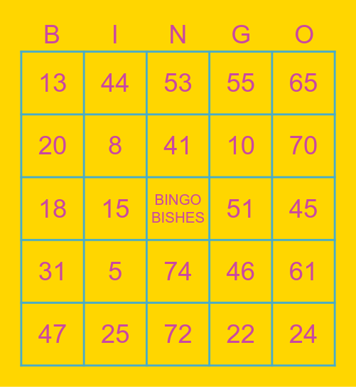 Timeria’s Bingo 🧚🏽🌸🦋 Bingo Card