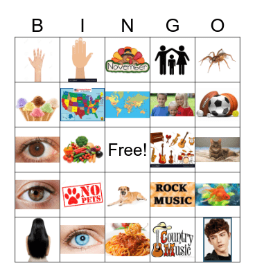 Get to know your buddies Bingo Card