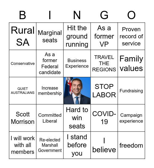 Bullshit Bingo 2020 AGM Bingo Card