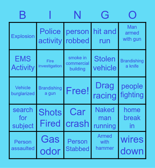 Lowertown Bingo Card