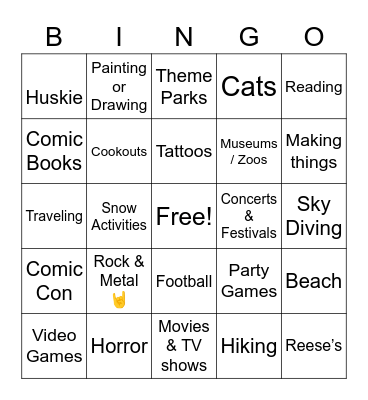 D O O L E Y Bingo Card