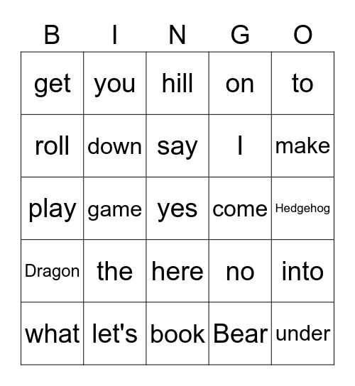 Playing with friends Bingo Card