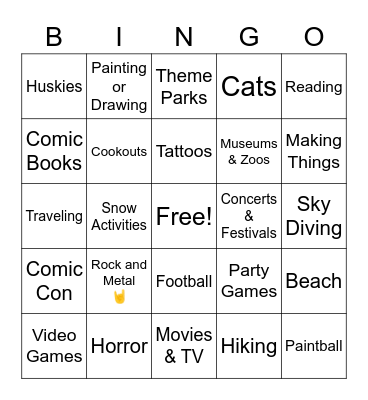 D O O L E Y Bingo Card