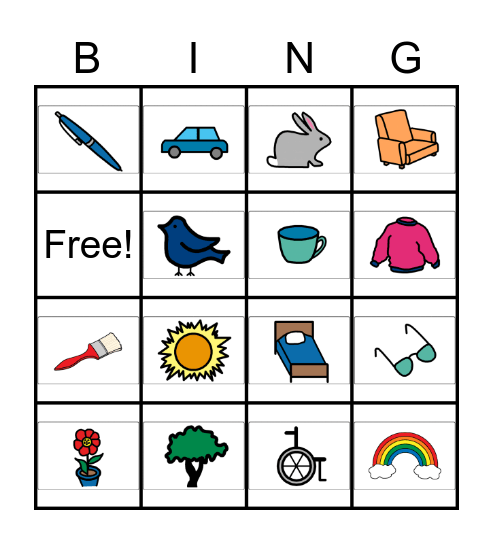 Diamond Bingo Card