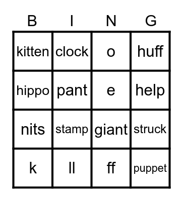 Purple Bingo 1 Bingo Card