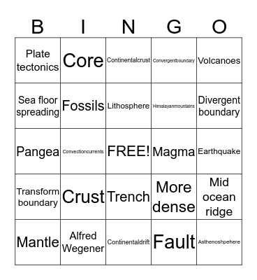 Using Mama!!! Bingo Card