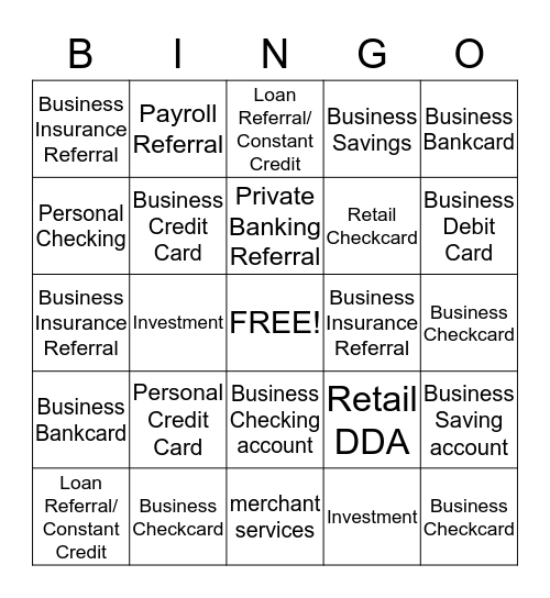 Referral Queen  Bingo Card