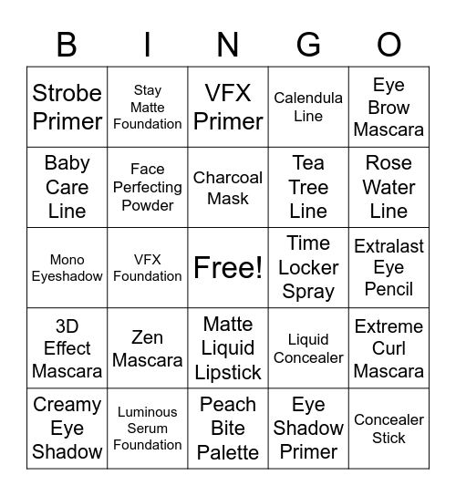 FARMASi Bingo Card