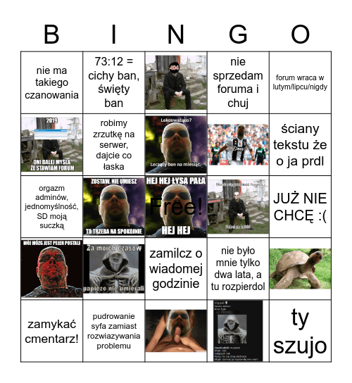 Tiquell Bingo ver. 1.1 Bingo Card