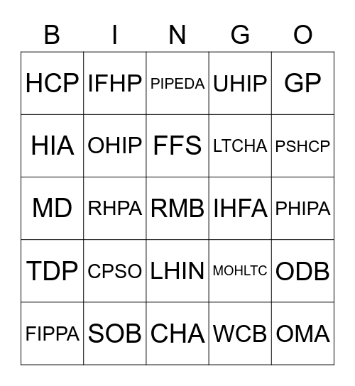 Billingo Bingo Card