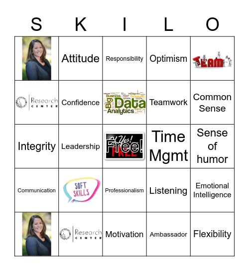 Soft Skills Bingo Card