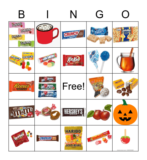 Trick or Treat? Bingo Card