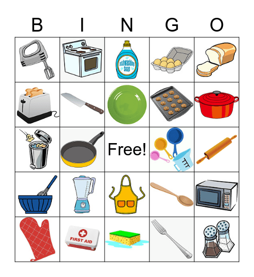 Bear Picnic Basket Bingo Card