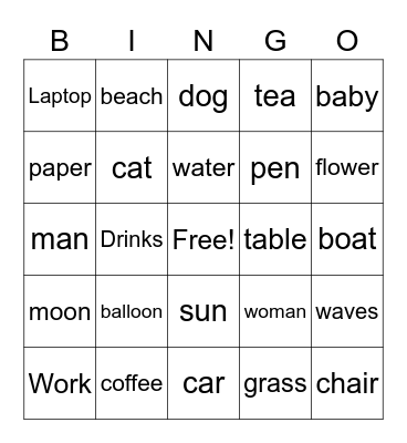 Random Bingo Card