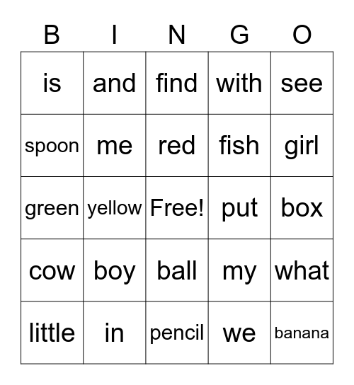 EdMark through #30 + Bingo Card