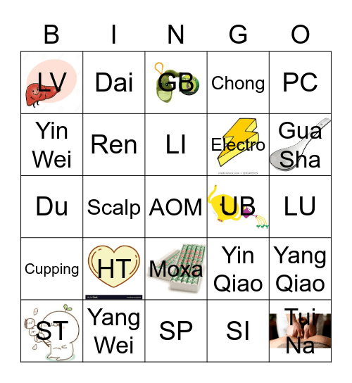 AOM Virtual Picnic 2020 Bingo Card