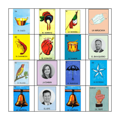 LOTERIA Bingo Card