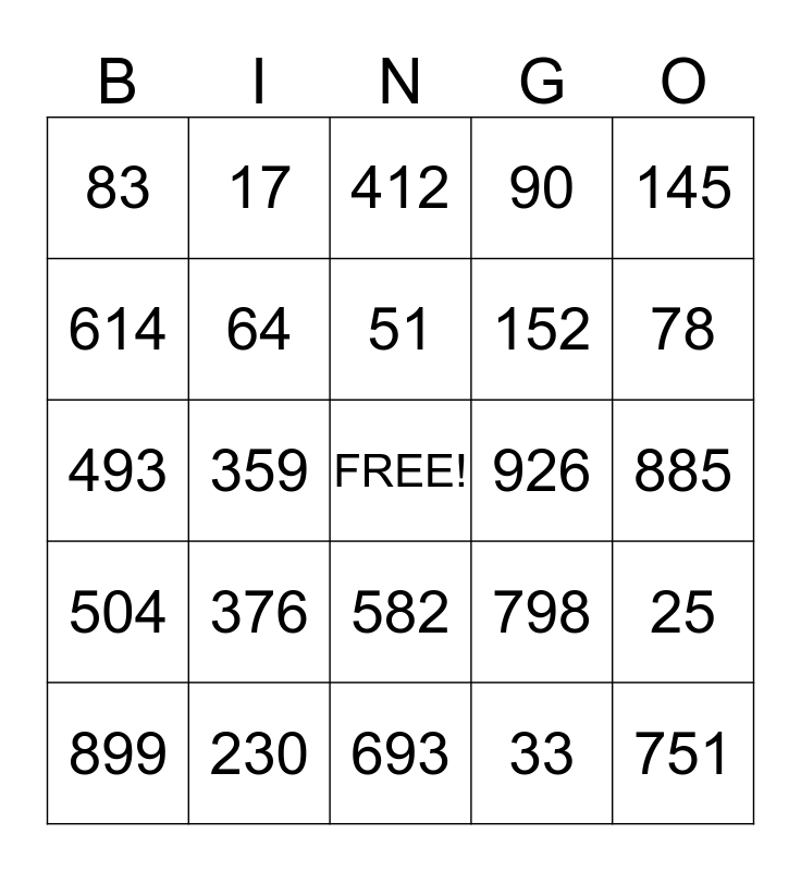 hundred-tens-and-units-bingo-card