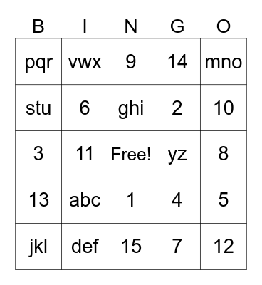 abc bingo cards page 16