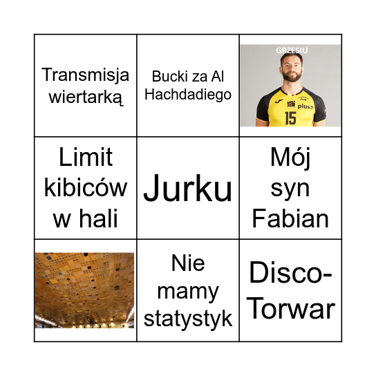 Bingo DzbanLiga 2020/2021 Bingo Card