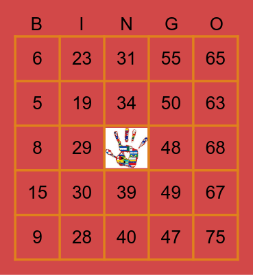 Spanish Heritage Month Bingo Card