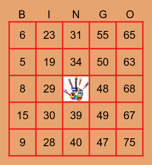 Spanish Heritage Month Bingo Card